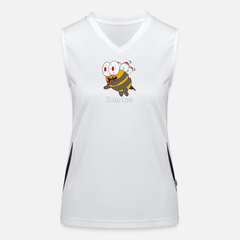 zom bee Funktionelles Kontrast-Tank Top für Frauen