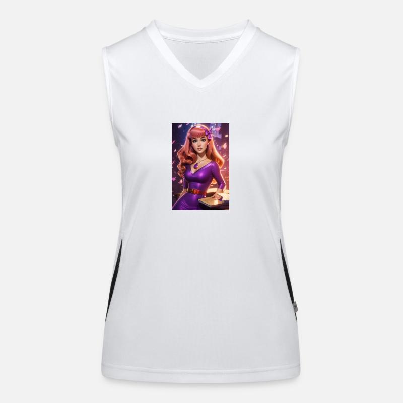 Daphne Blake Women's Functional Contrast Tank Top