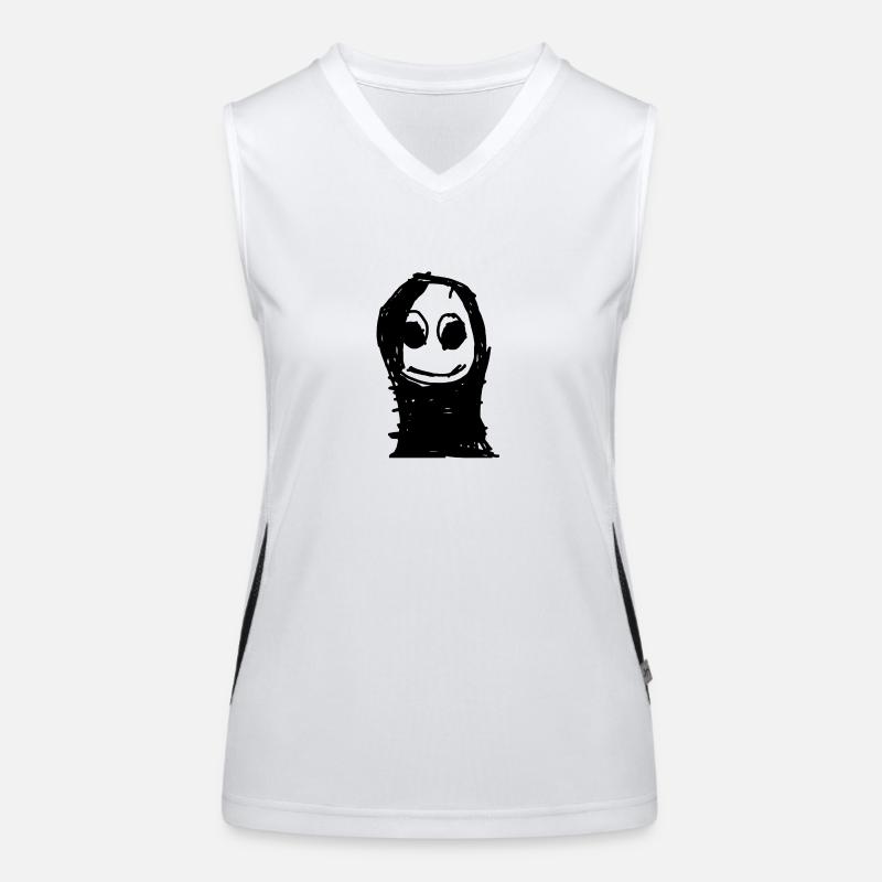 Dark Lilly Funktionelles Kontrast-Tank Top für Frauen
