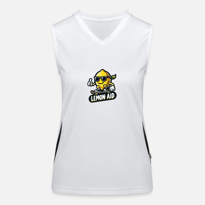 Lemon Aid Funktionelles Kontrast-Tank Top für Frauen