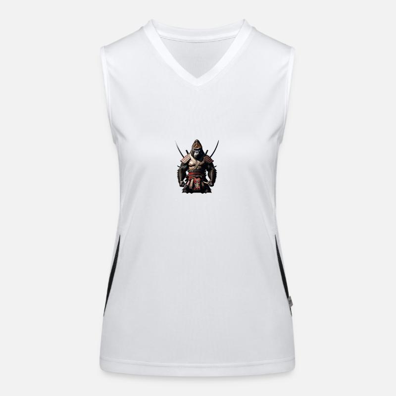 Le gorille ninja Débardeur respirant contrasté Femme