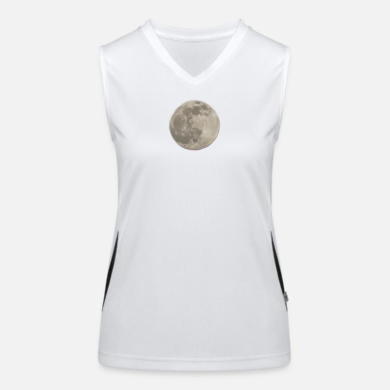 Moon Women's Functional Contrast Tank Top