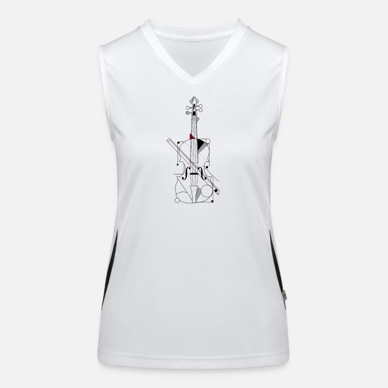 violin Women's Functional Contrast Tank Top