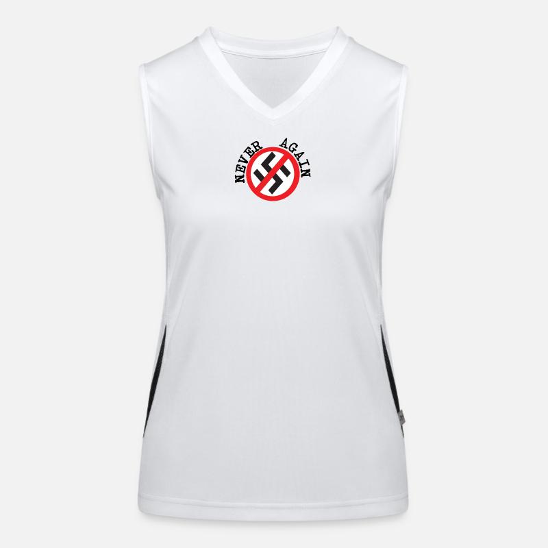 Never Again Women's Functional Contrast Tank Top