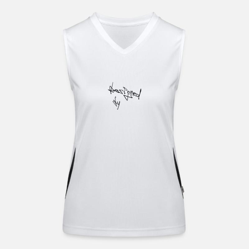 Designed by Funktionelles Kontrast-Tank Top für Frauen