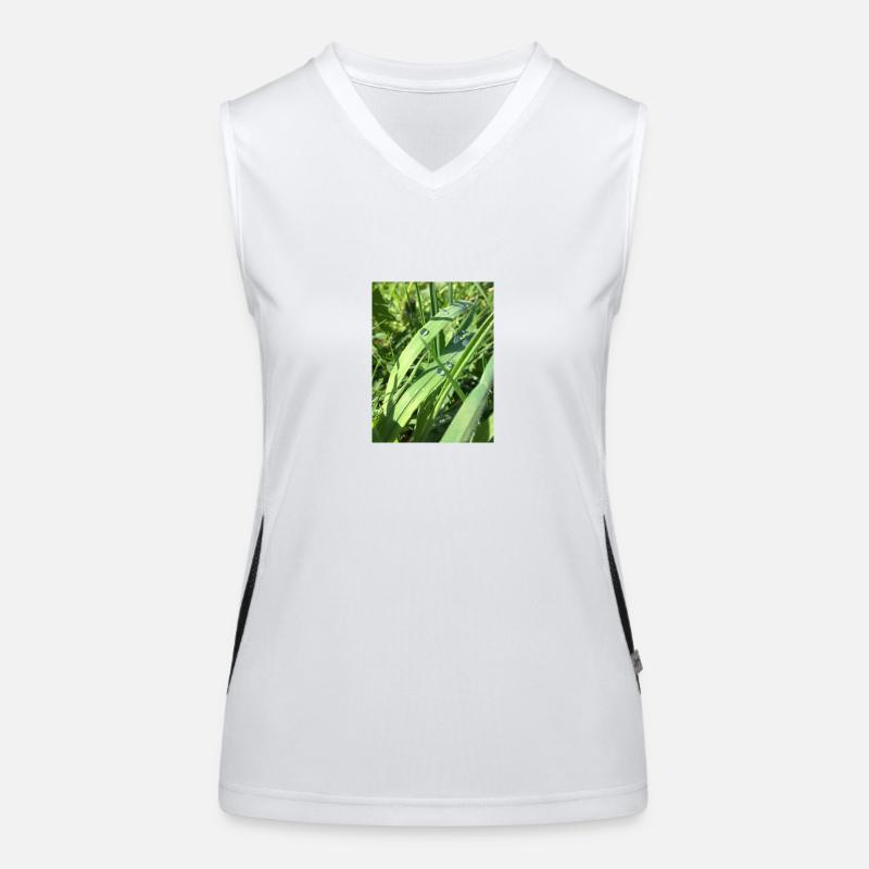 Raindrop Funktionelles Kontrast-Tank Top für Frauen