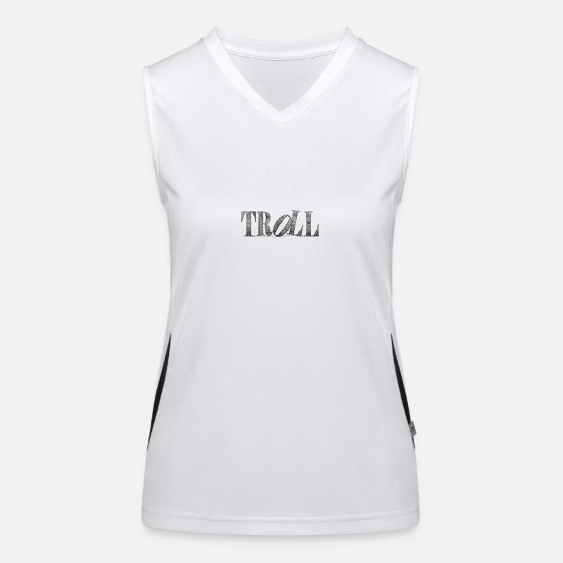 Troll Funktionelles Kontrast-Tank Top für Frauen