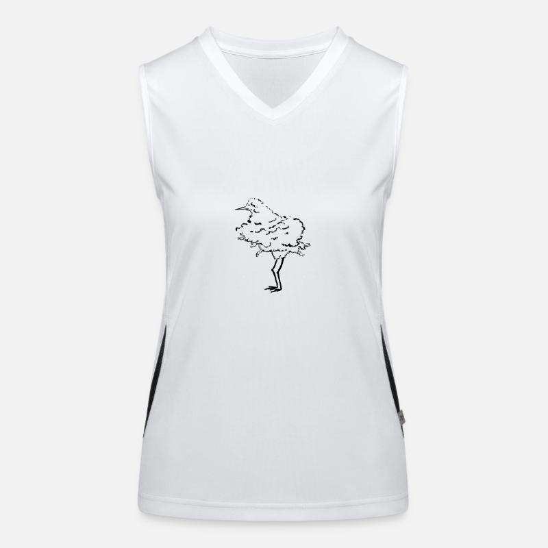Bird Tree Women's Functional Contrast Tank Top