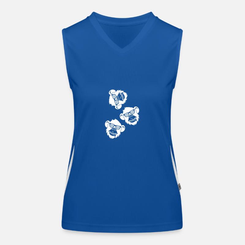 Monkey Cool Head Women's Functional Contrast Tank Top