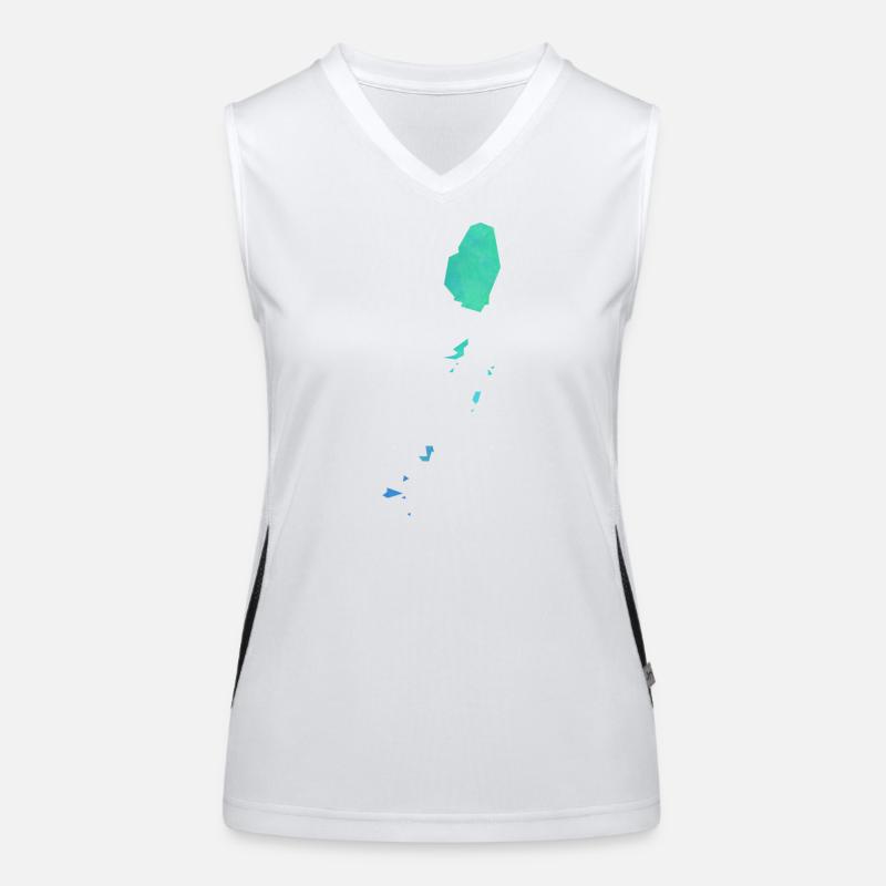 Saint Vincent Funktionelles Kontrast-Tank Top für Frauen