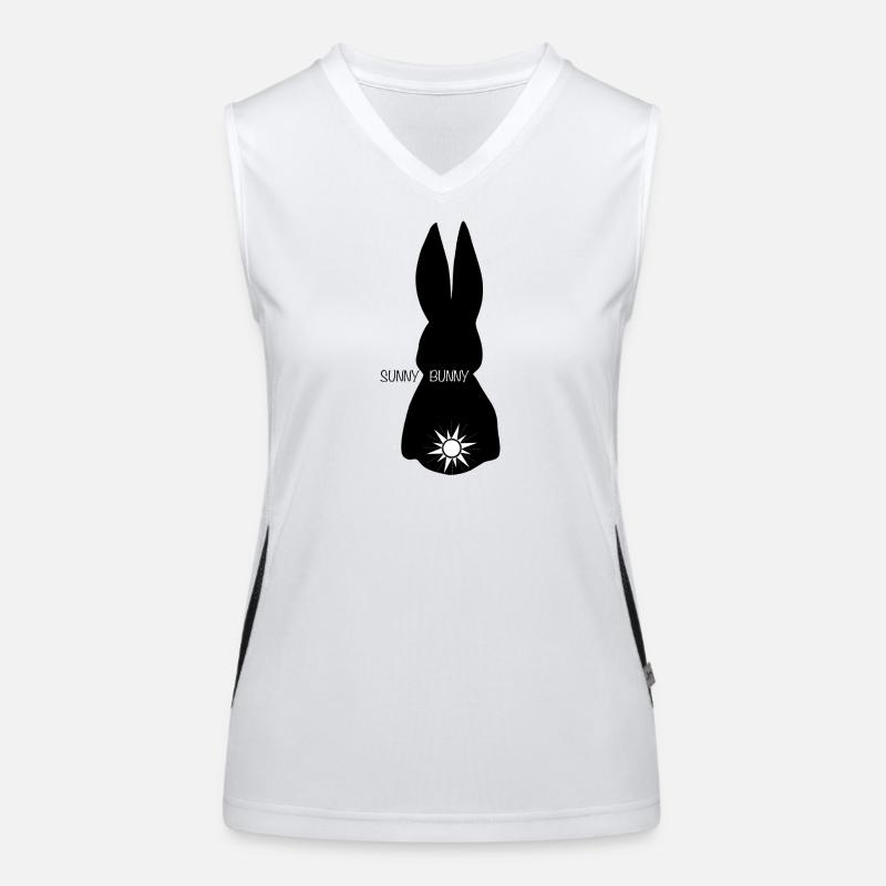 Lapin Soleil avec Soleil Débardeur respirant contrasté Femme