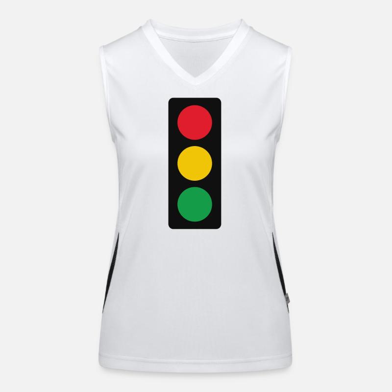 Traffic light Women's Functional Contrast Tank Top
