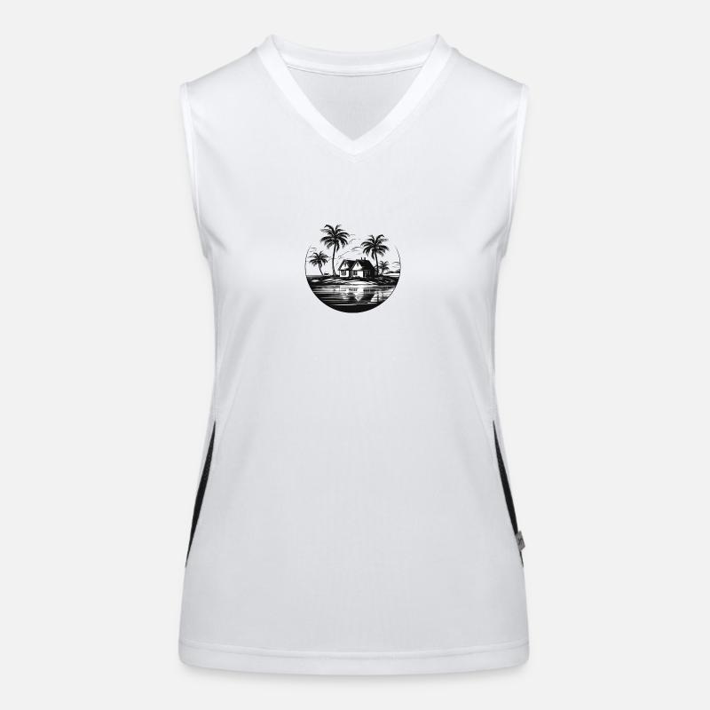 Dream trip Women's Functional Contrast Tank Top