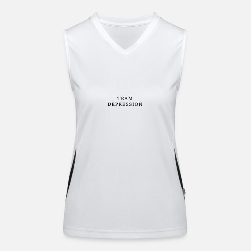 Team Depression Women's Functional Contrast Tank Top