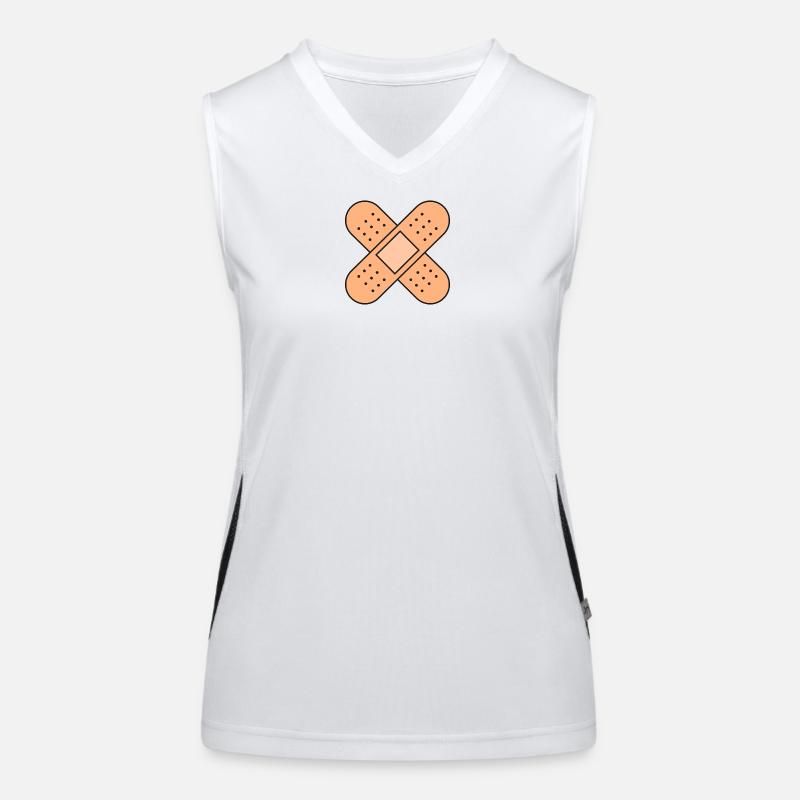 Plaster Cross Women's Functional Contrast Tank Top