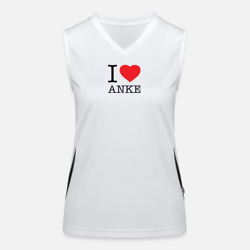 I LOVE ANKE Women's Functional Contrast Tank Top