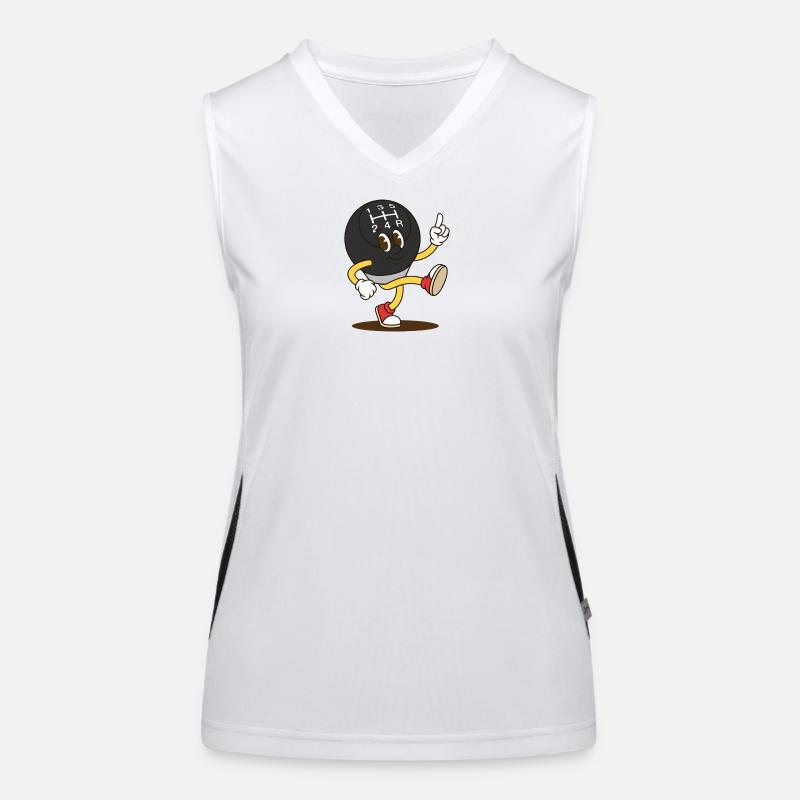 Shift Button Hero Dancing Women's Functional Contrast Tank Top
