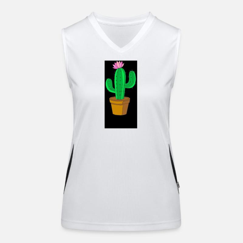 cactus Débardeur respirant contrasté Femme