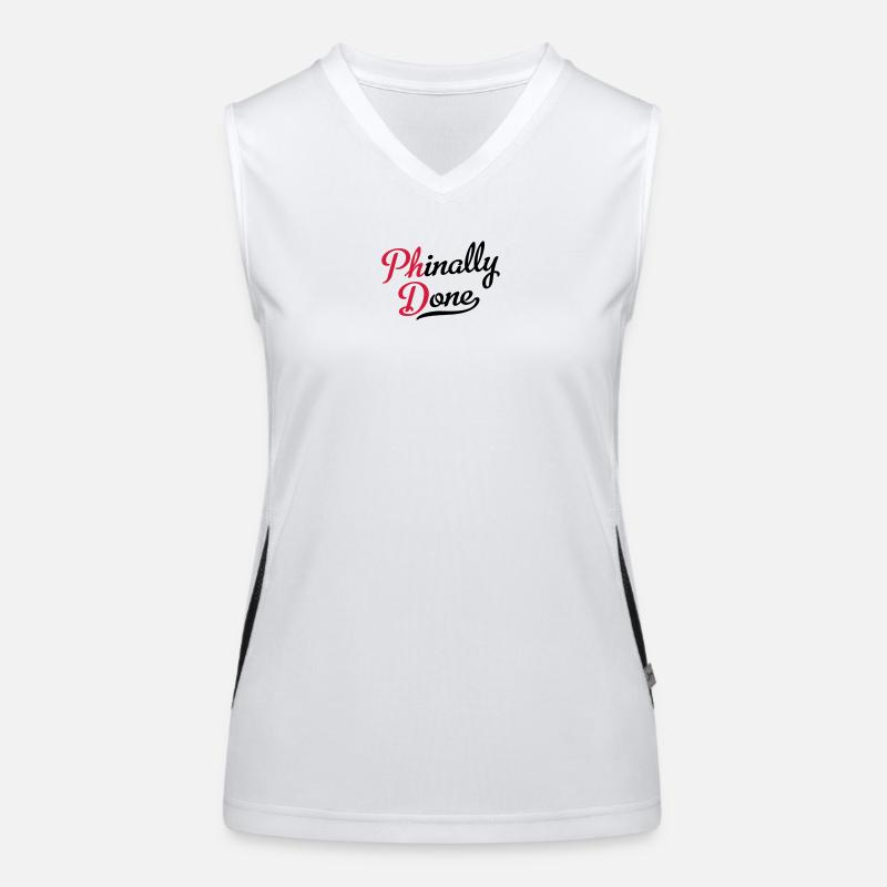 Doktortitel Funktionelles Kontrast-Tank Top für Frauen