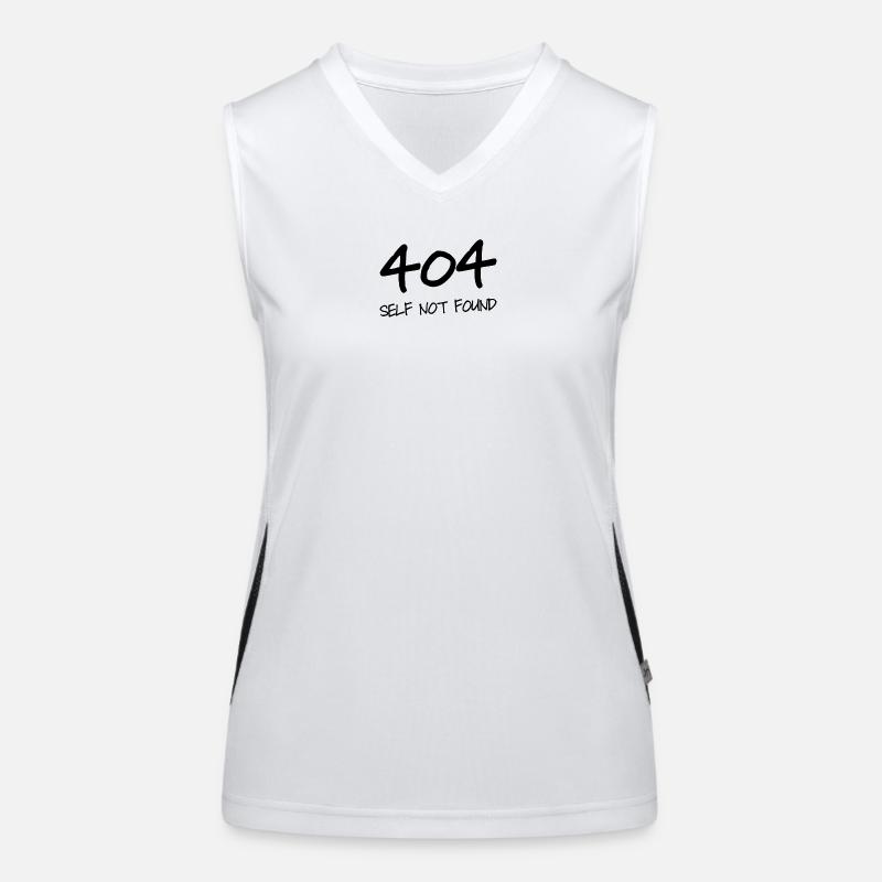 404 self not found Women's Functional Contrast Tank Top