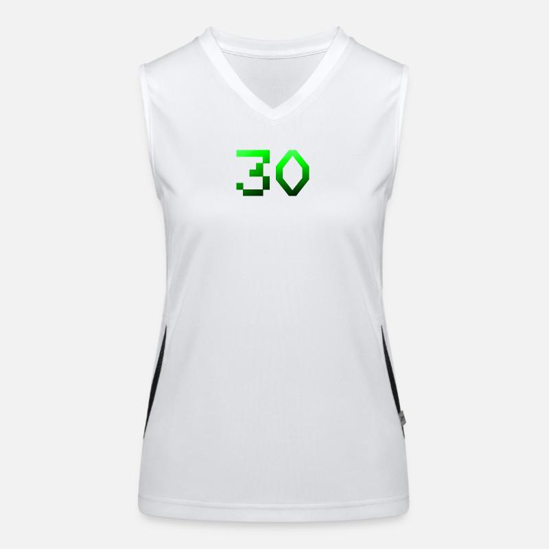 schenken, 30 Pixelig Funktionelles Kontrast-Tank Top für Frauen