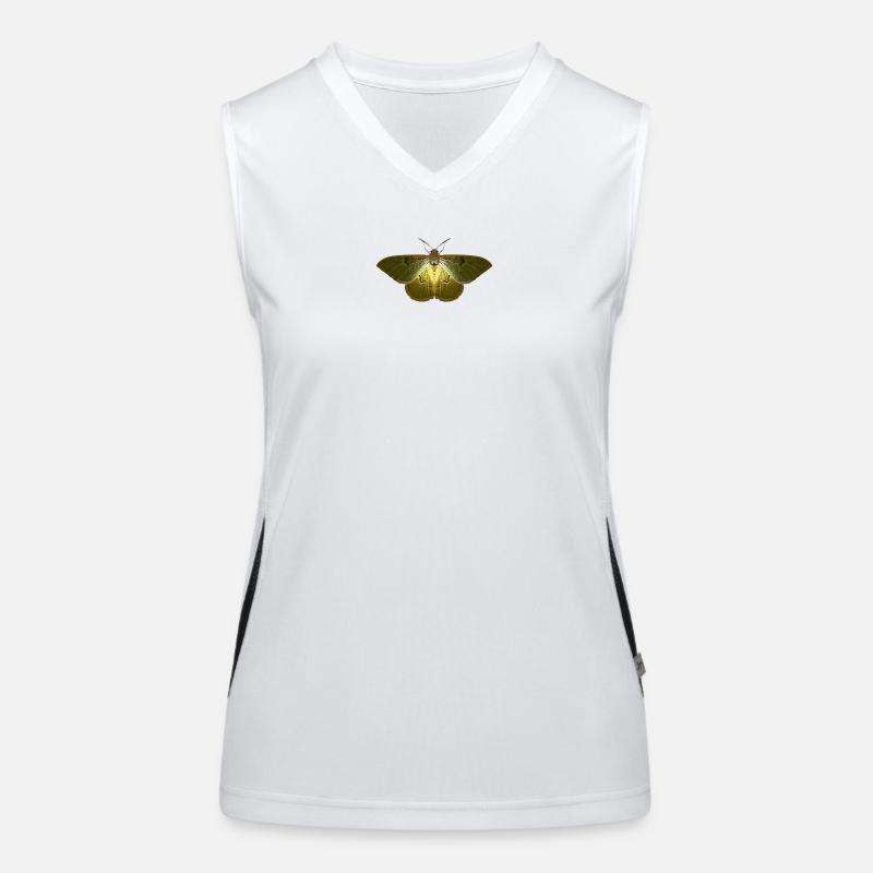 Luminous Moth Women's Functional Contrast Tank Top