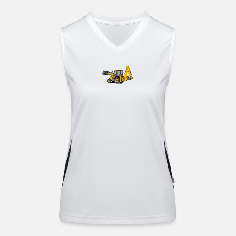 Tractor Loader Women's Functional Contrast Tank Top