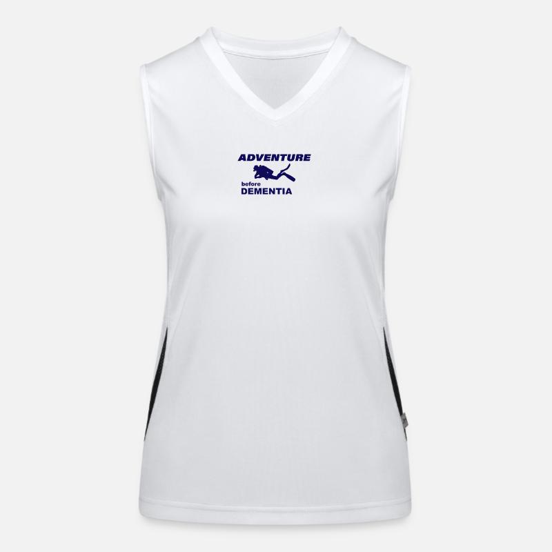 DIVING ADVENTURE Women's Functional Contrast Tank Top