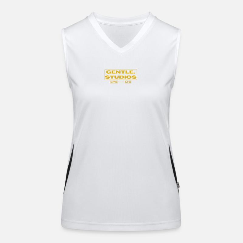 Gentle Studios – Image de marque minimaliste Débardeur respirant contrasté Femme