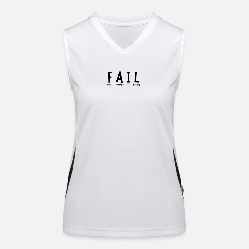 Échouer Débardeur respirant contrasté Femme