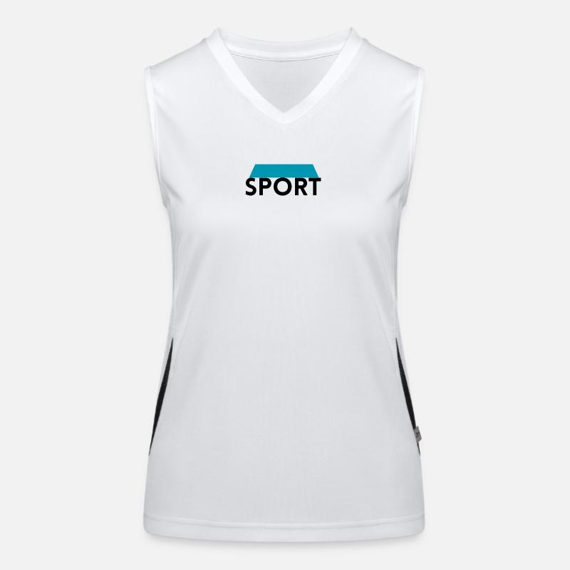 Sport Statement Funktionelles Kontrast-Tank Top für Frauen