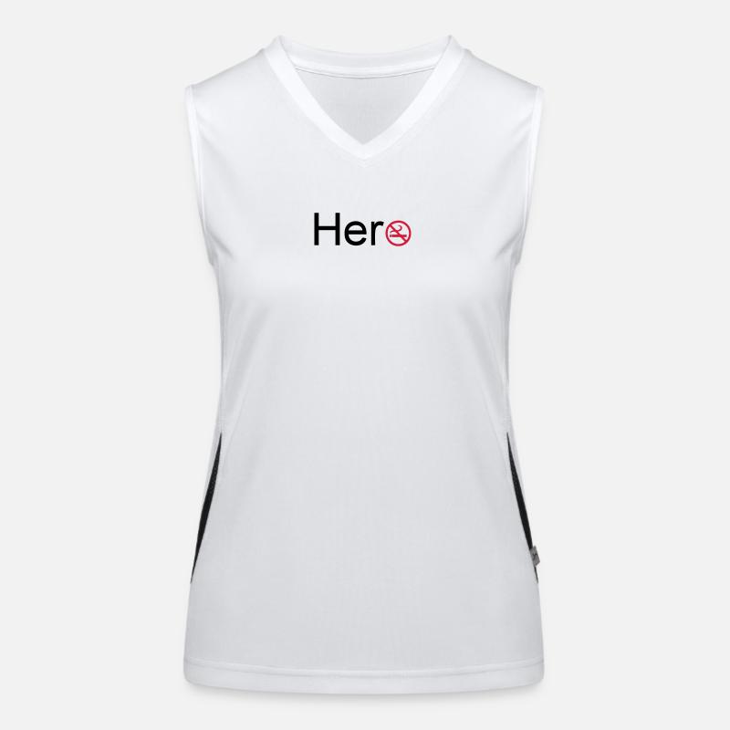 Hero (Quit Smoking) Women's Functional Contrast Tank Top