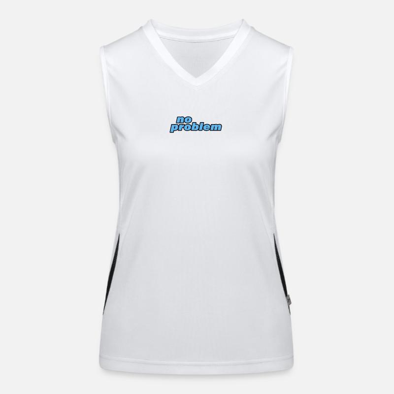 NO PROBLEM Women's Functional Contrast Tank Top
