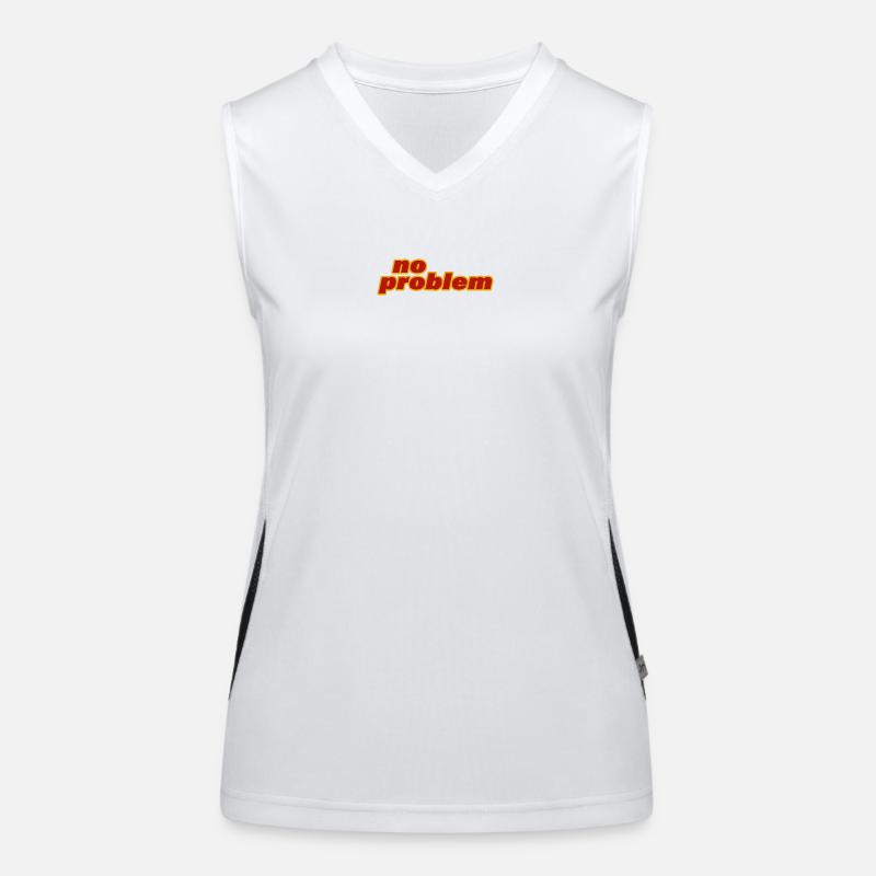 NO PROBLEM Women's Functional Contrast Tank Top