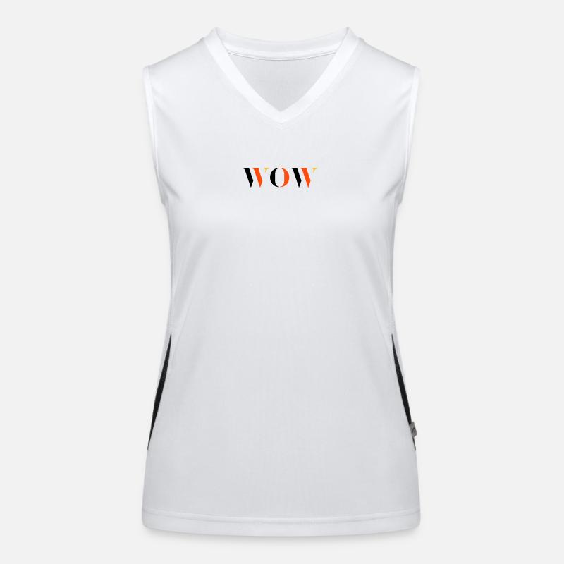 WOW tri-colour Women's Functional Contrast Tank Top
