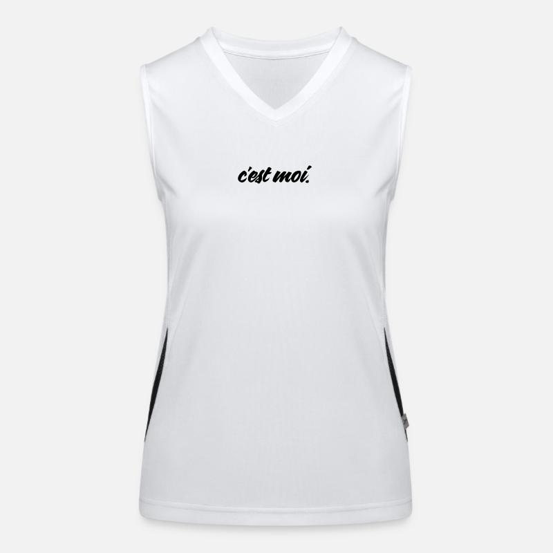 c’est moi Débardeur respirant contrasté Femme