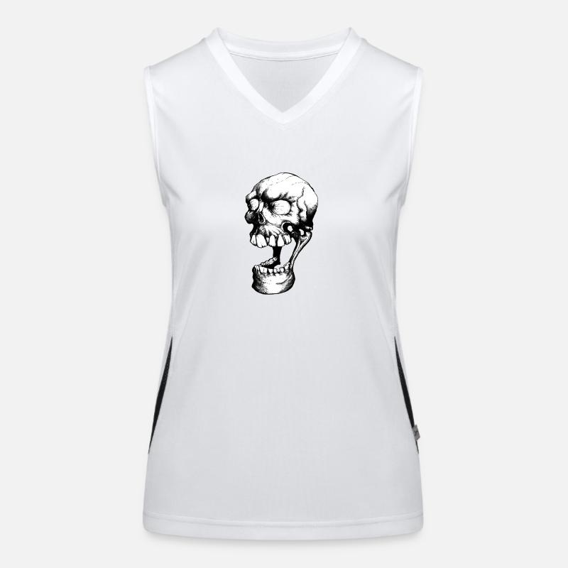 Laughing Dead Funktionelles Kontrast-Tank Top für Frauen
