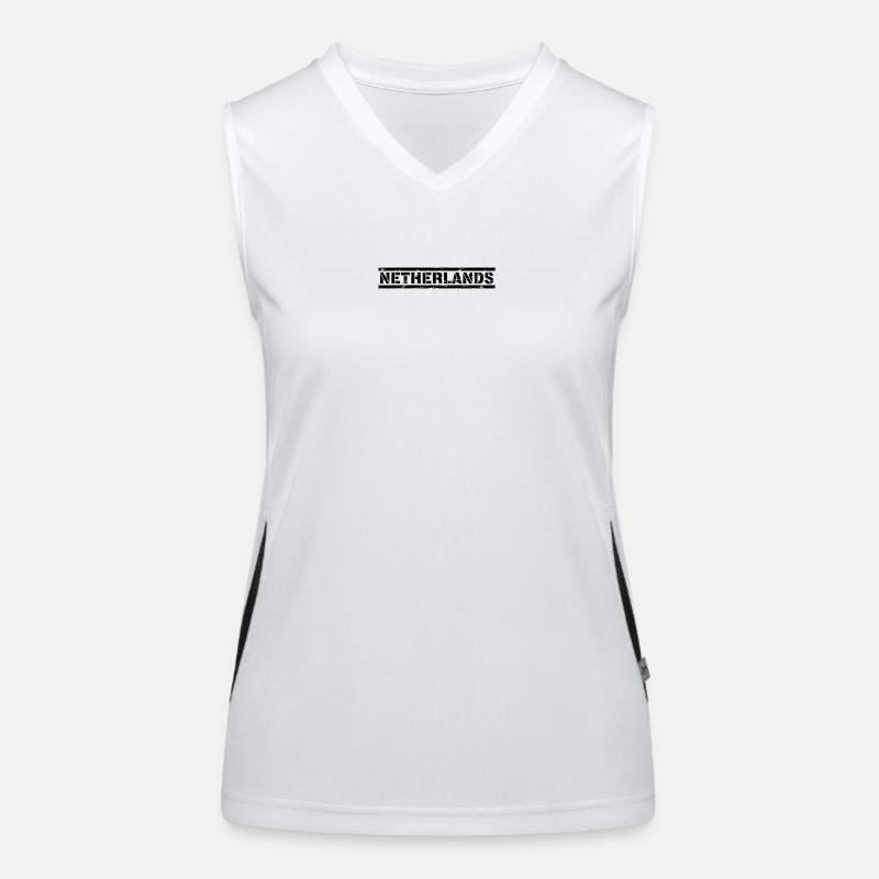 Netherlands Women's Functional Contrast Tank Top