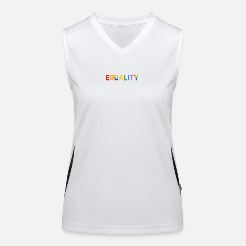equality Funktionelles Kontrast-Tank Top für Frauen
