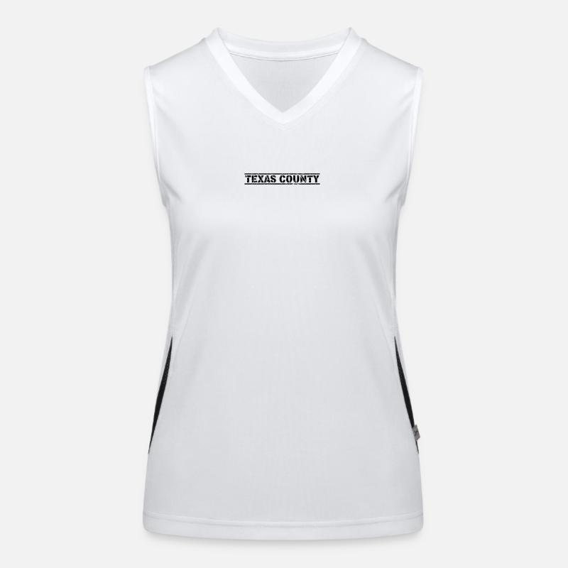 Texas Country Funktionelles Kontrast-Tank Top für Frauen