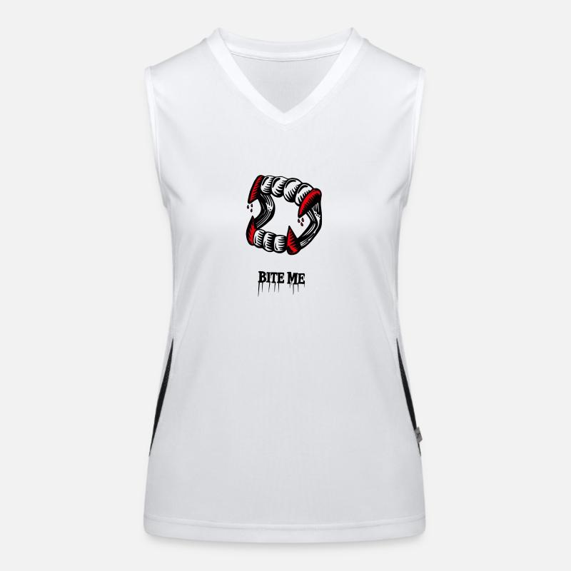 Bite Me Débardeur respirant contrasté Femme