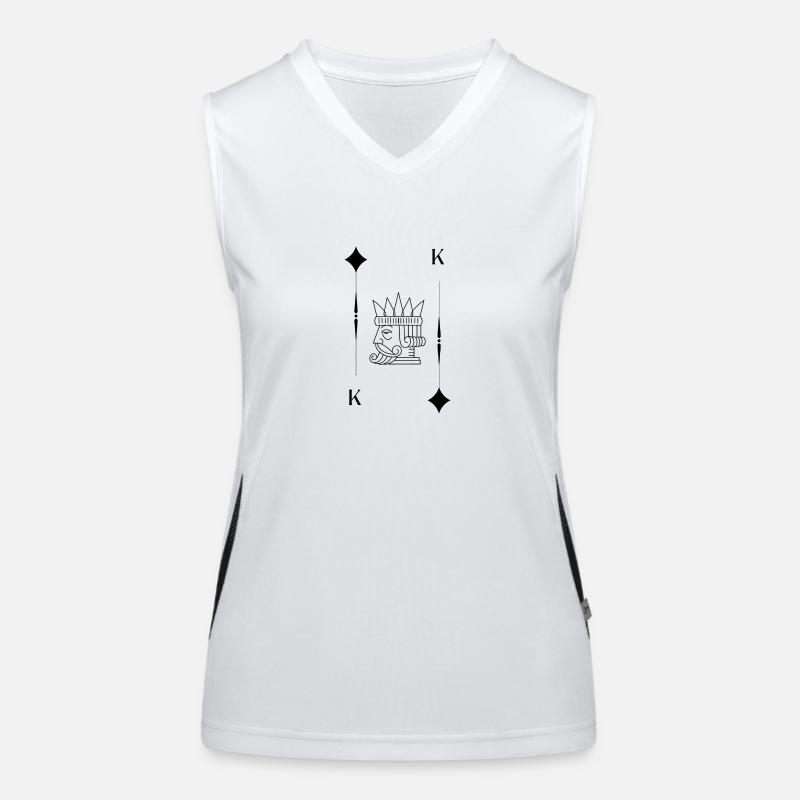 Tile King Women's Functional Contrast Tank Top