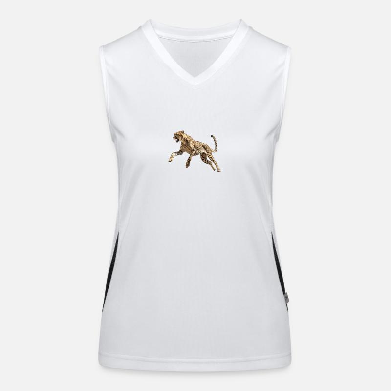 Guépard Débardeur respirant contrasté Femme