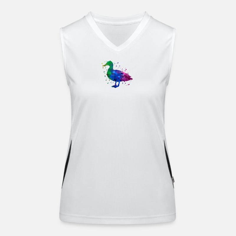 Canard Débardeur respirant contrasté Femme