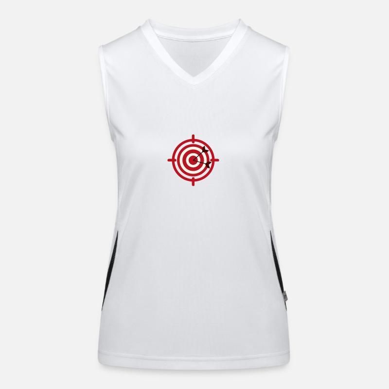 Illustration cible Débardeur respirant contrasté Femme