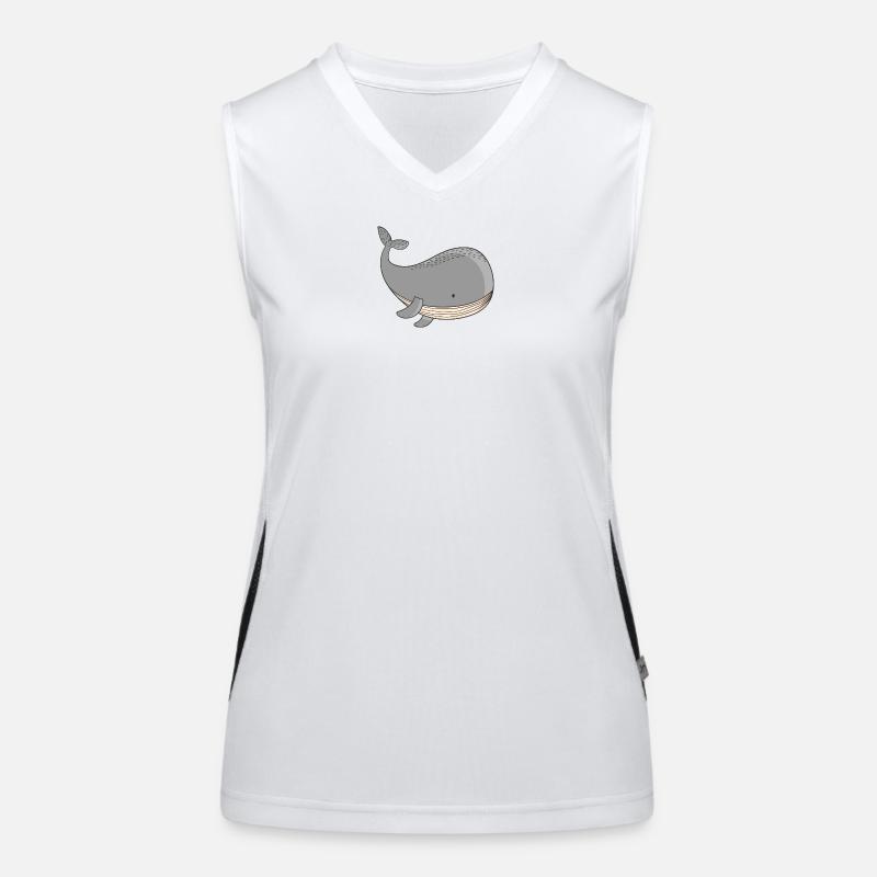 Wal Funktionelles Kontrast-Tank Top für Frauen