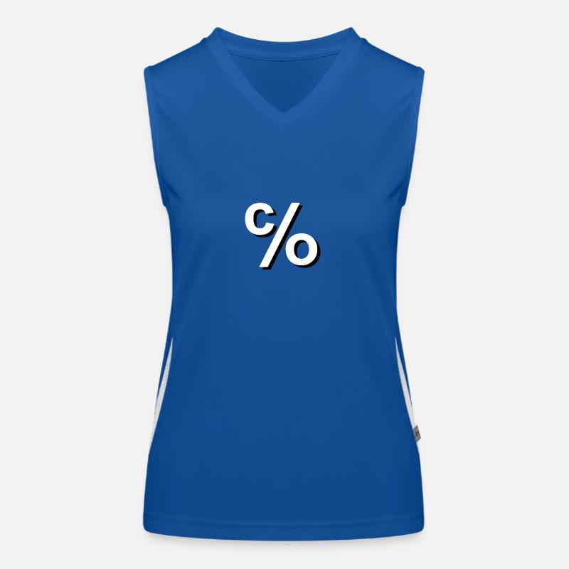 CEO Domains Funktionelles Kontrast-Tank Top für Frauen