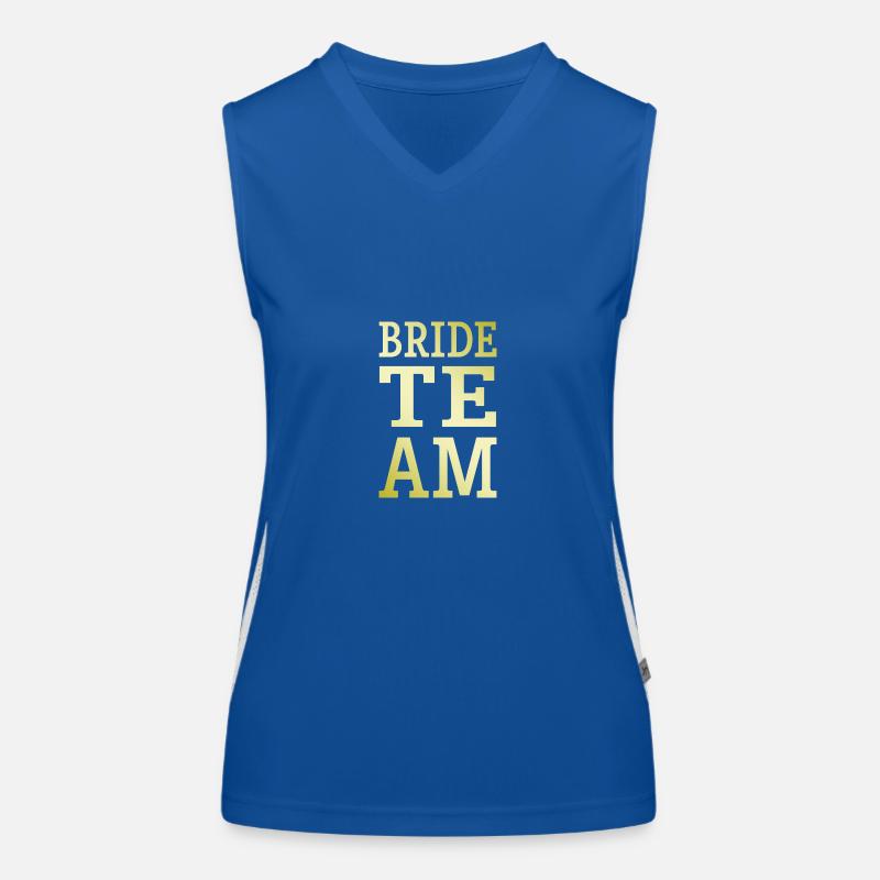 Bride Team Women's Functional Contrast Tank Top