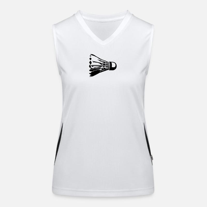 badminton Débardeur respirant contrasté Femme