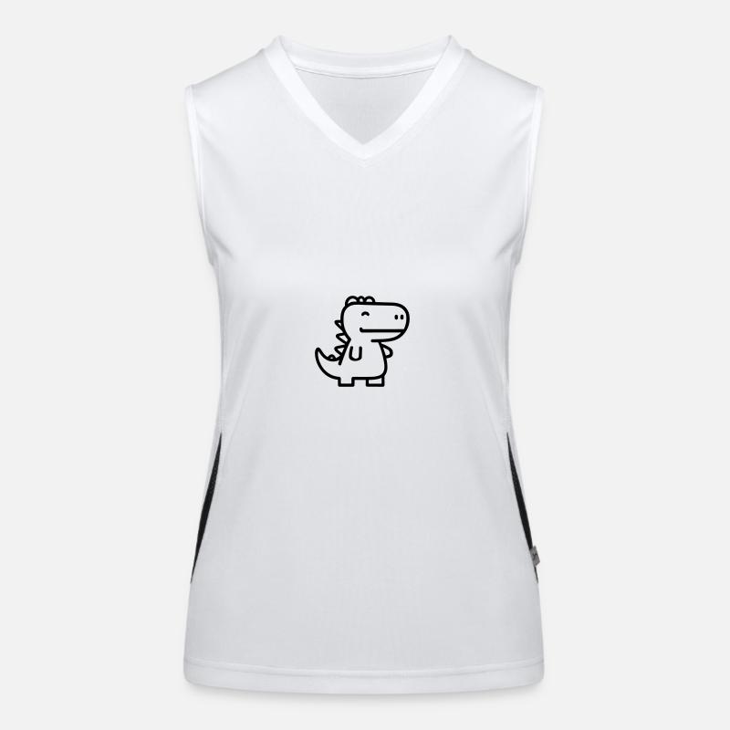 crocodile Débardeur respirant contrasté Femme